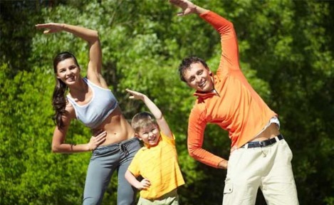 Çocuğunuzla Spor Yapın